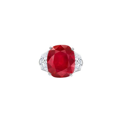 cartier ruby ring|sunrise ruby and diamond ring.